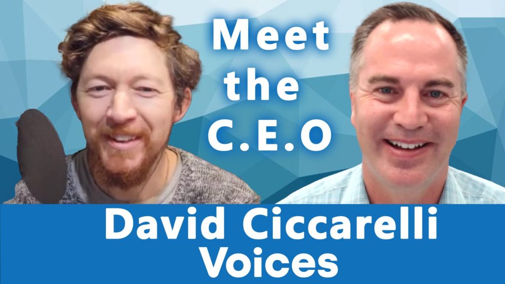 The Future of Voice Actor Jobs? Interview with David Ciccarelli CEO of Voices.com
