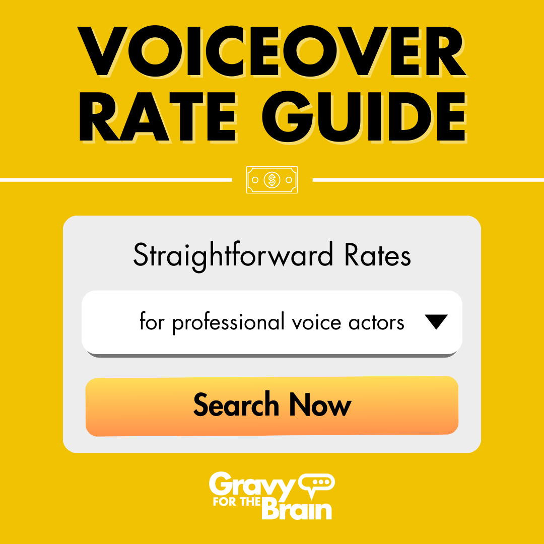 Voice Acting Rates Guide